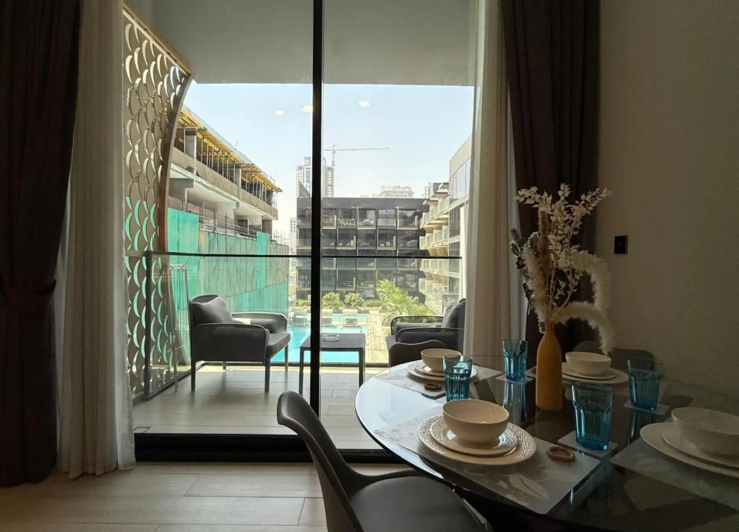Apartment Stylish 1Br Jvc Stay In Binghatti Pool View Dubai United Arab Emirates